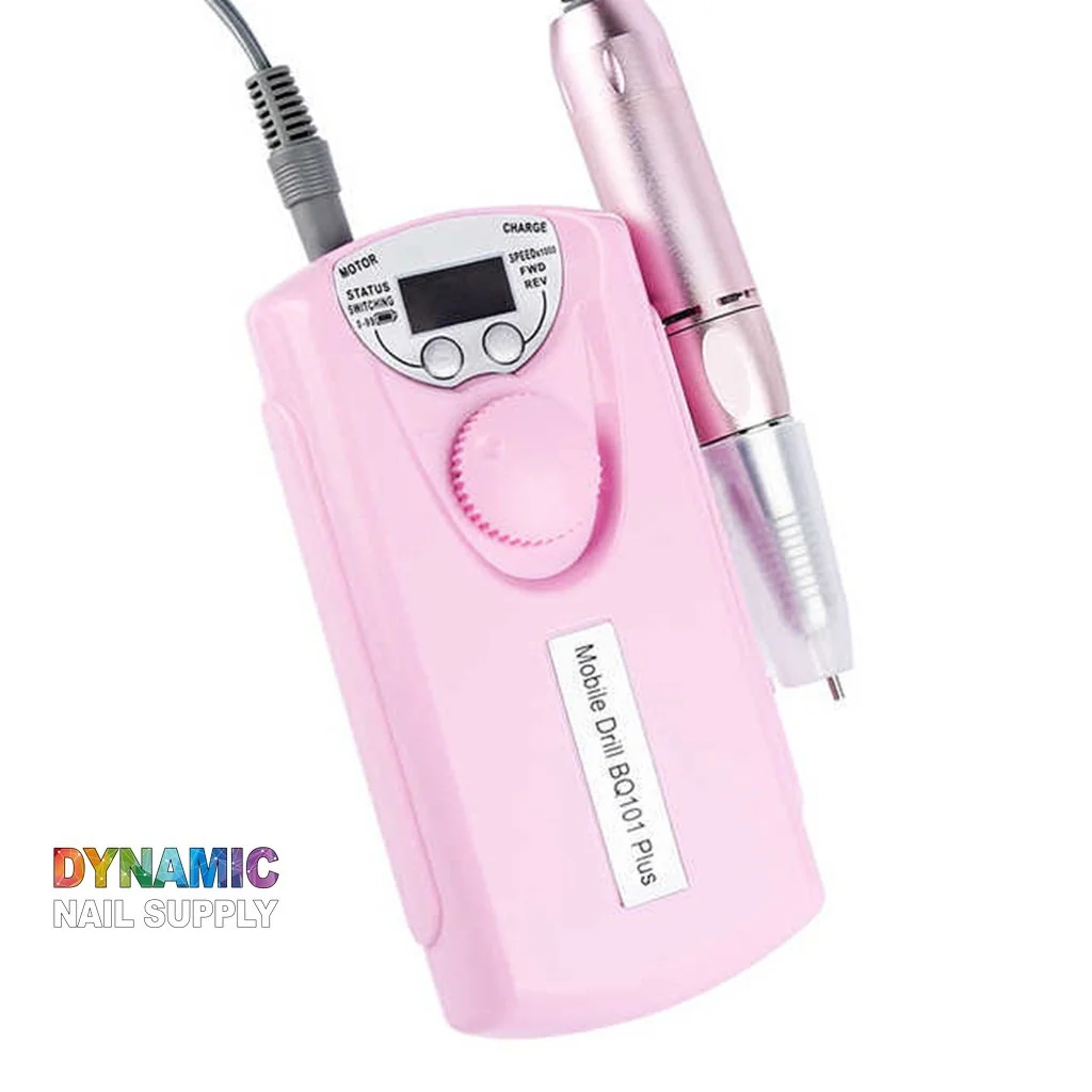 Professional portable & rechargeable 30.000 RPM electric nail drill machine - include basic nail drill bits set - Image 5