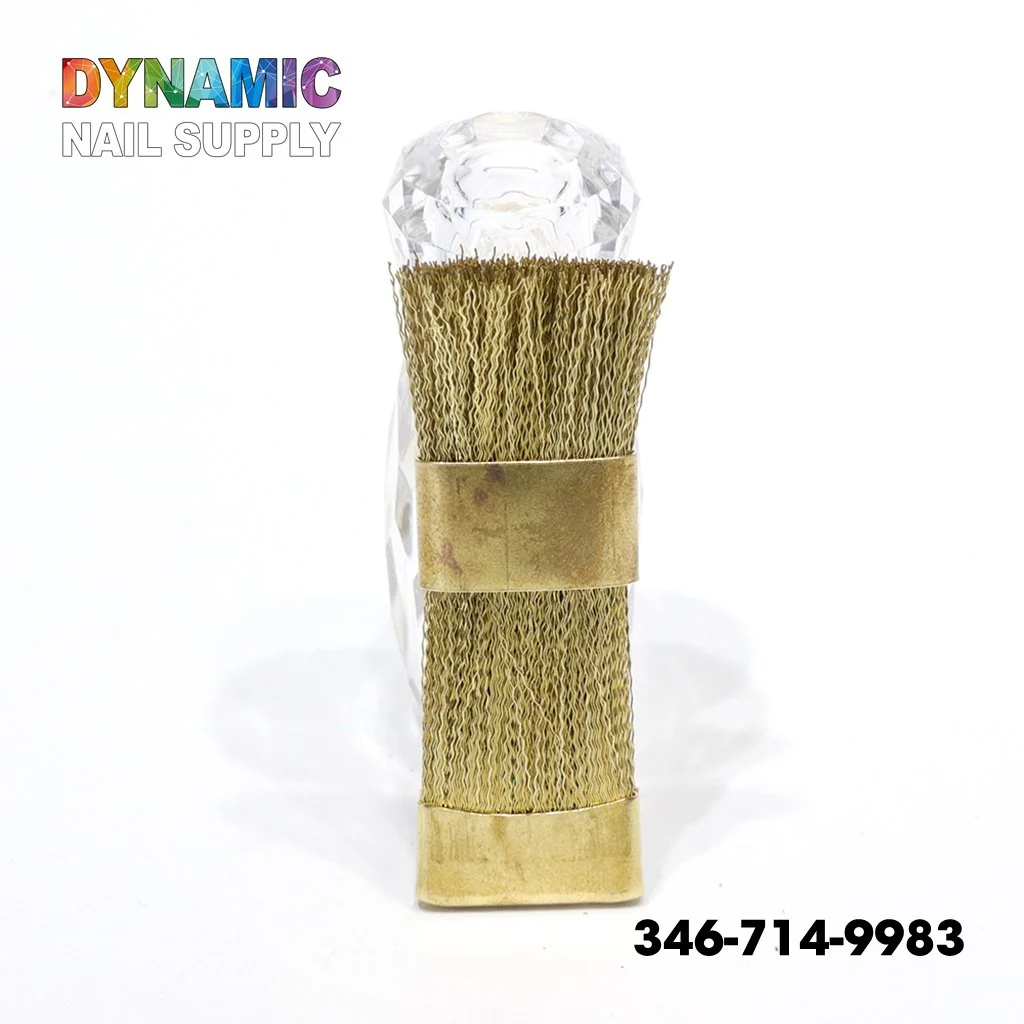 QH0600 Copper Wire Brush for Nail Drill Bit Cleaning - Image 6