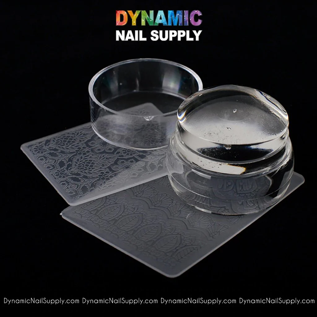 QH6210 Silicone Transparent Soft Stamper for Nail Art Stamp Plate
