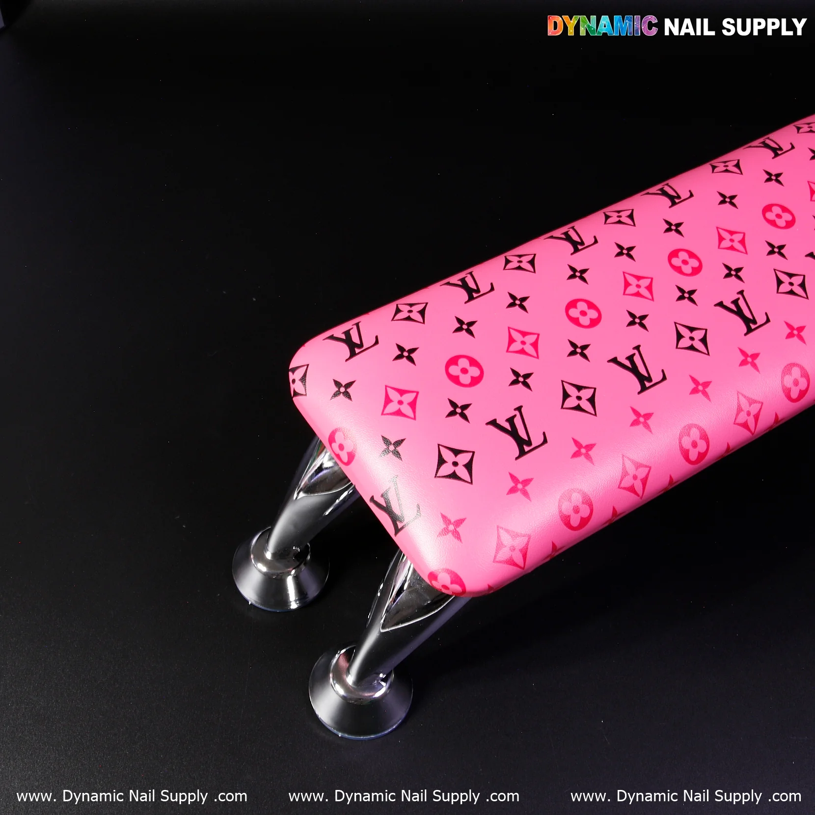 (R017 hotpink LV) Leather Armrest with Cushion Pillow for Pedicure Manicure (Reposabrazos Para Manicura) - Image 9