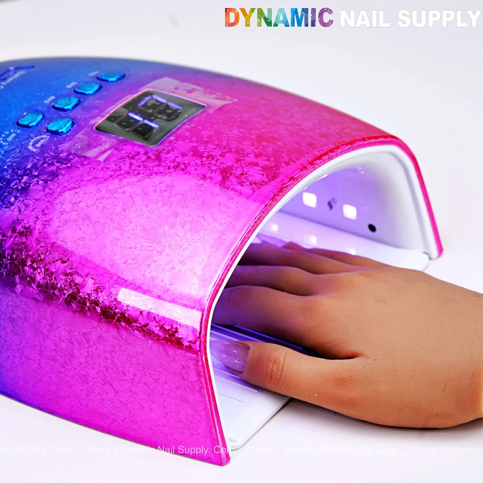 [Rainbow] Cordless LED / UV Lamp -  Gel Nail Dryer 48W Rechargeable & High-powder & Faster - Image 7