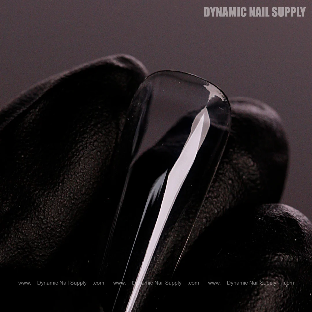 Sculpted Coffin (XL) Full Cover Soft-Gel Nail Tips (Black Box) - Image 5