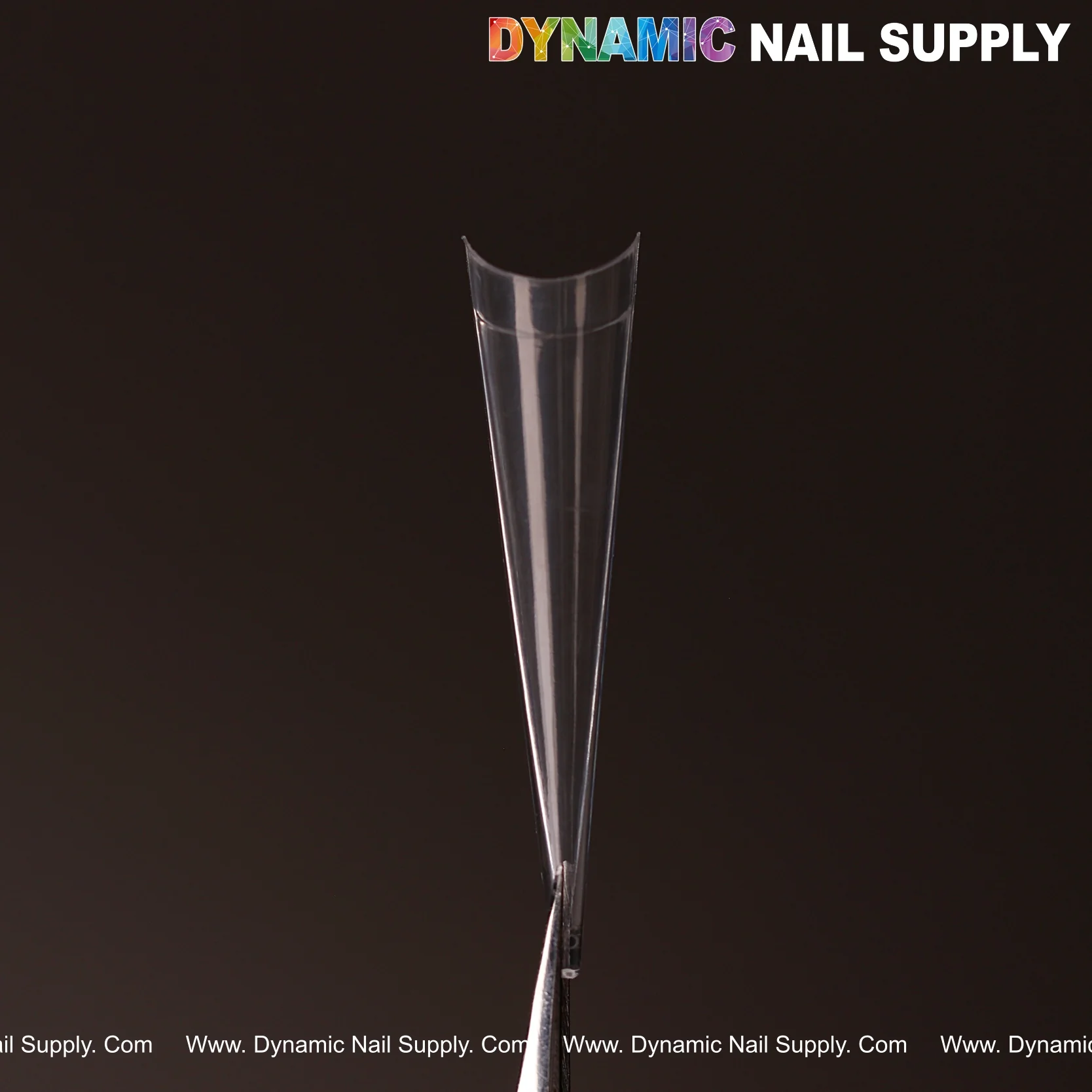 XXL Sharp Stiletto Nail Tips Extension Half-Cover - Box - 500 pcs - 10 sizes - Clear box - Image 4