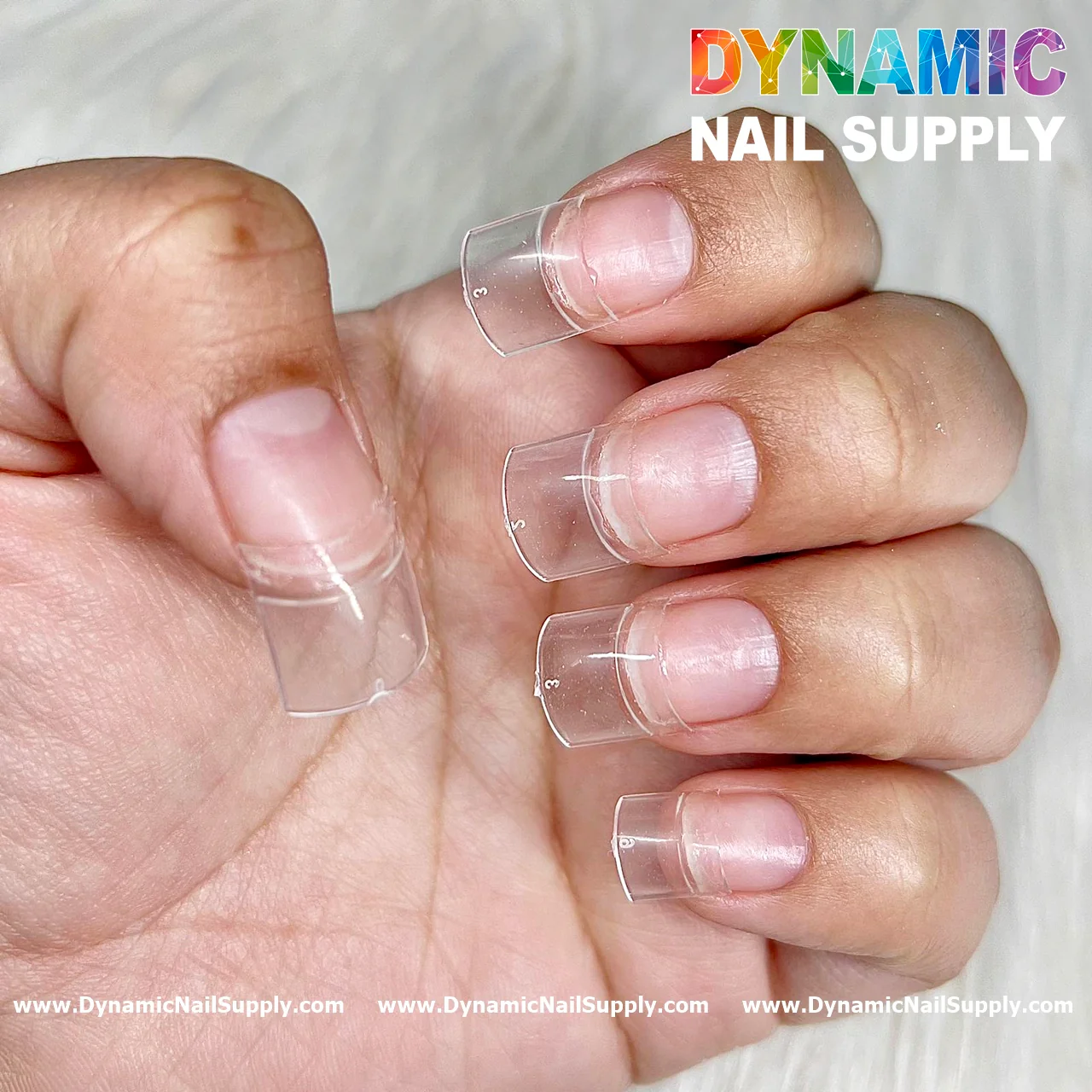 Short Square Tips Box from Dynamic Nail Supply - Image 8