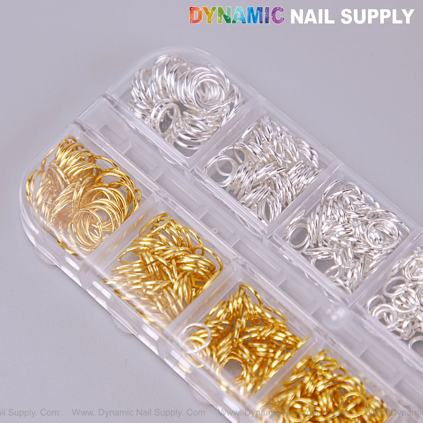 Single Loop Hook Chain Nail Charms for Gothic Punk Piercing Nail Accessories - Image 2