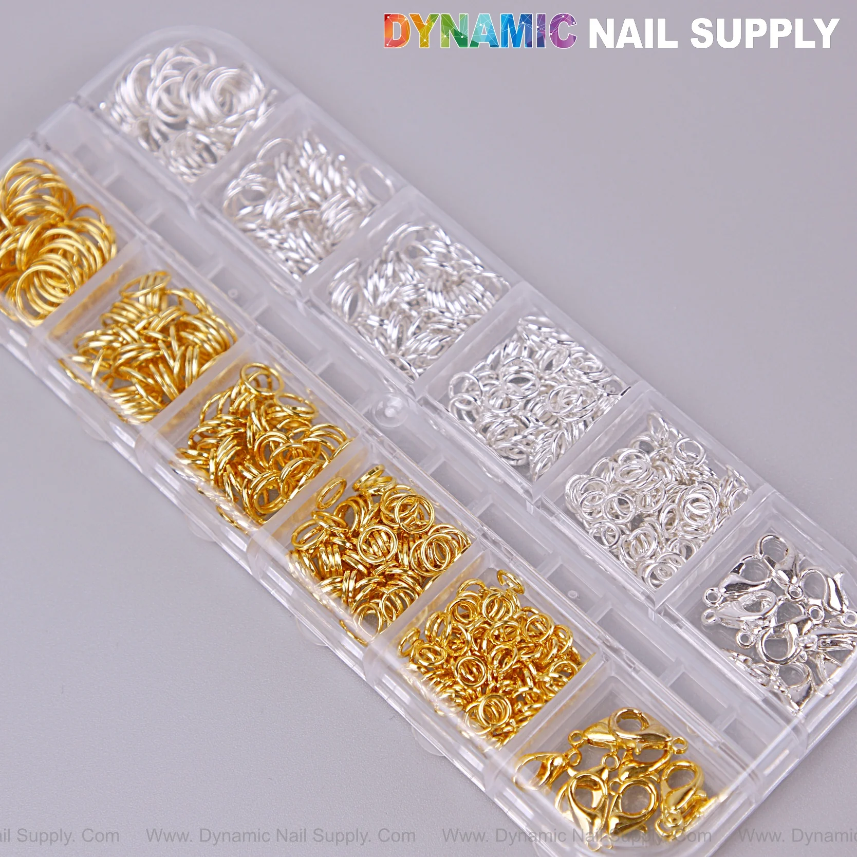 Single Loop Hook Chain Nail Charms for Gothic Punk Piercing Nail Accessories - Image 3