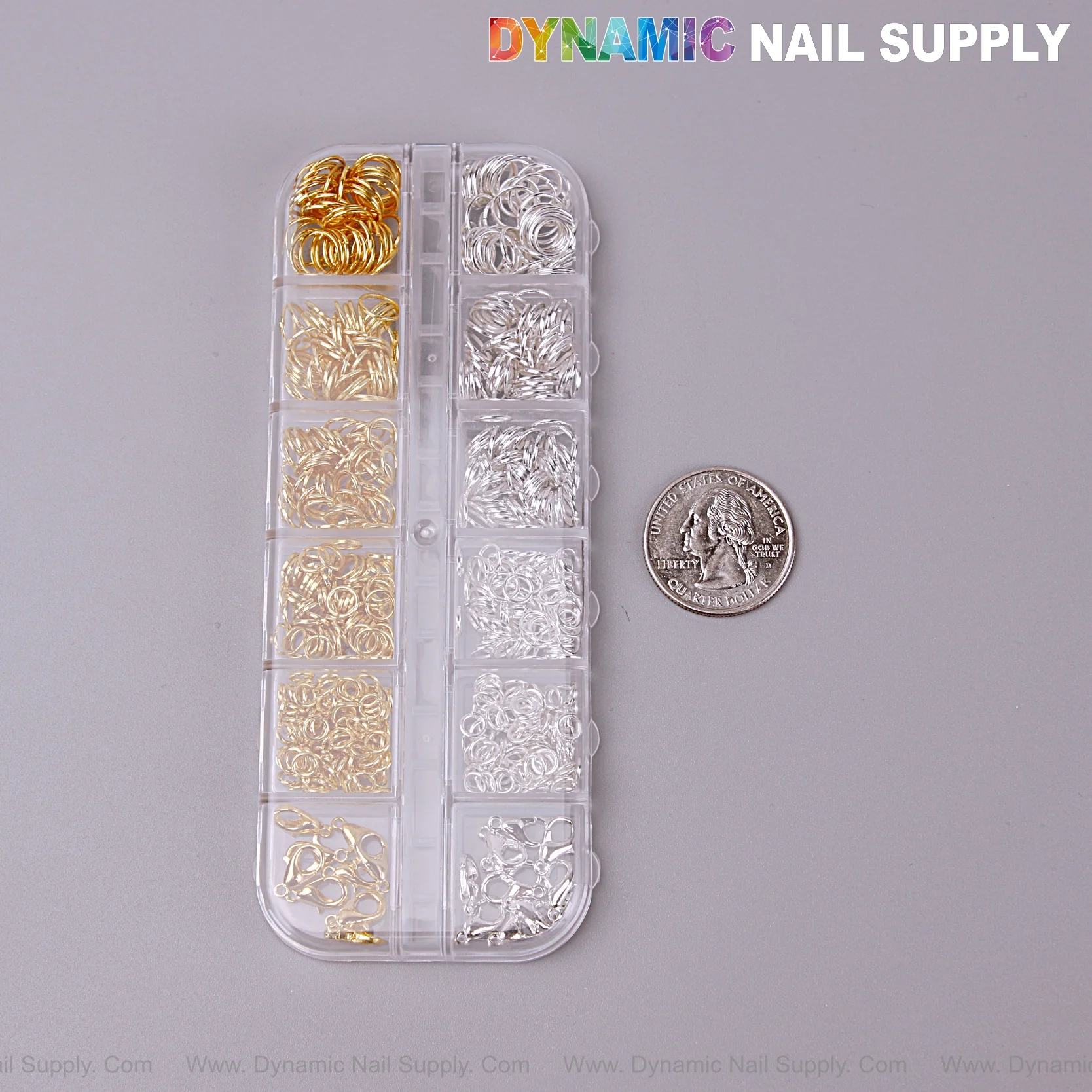 Single Loop Hook Chain Nail Charms for Gothic Punk Piercing Nail Accessories - Image 4