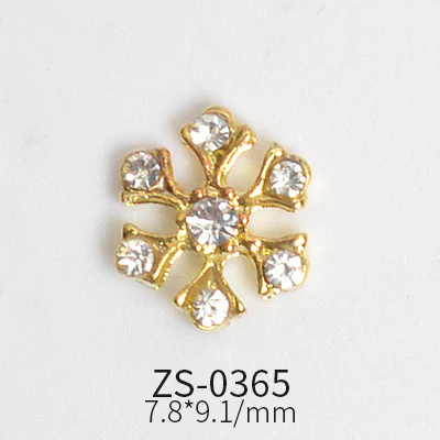 24pcs Snowflake Charms for Winter and Christmas nails art design - Image 22