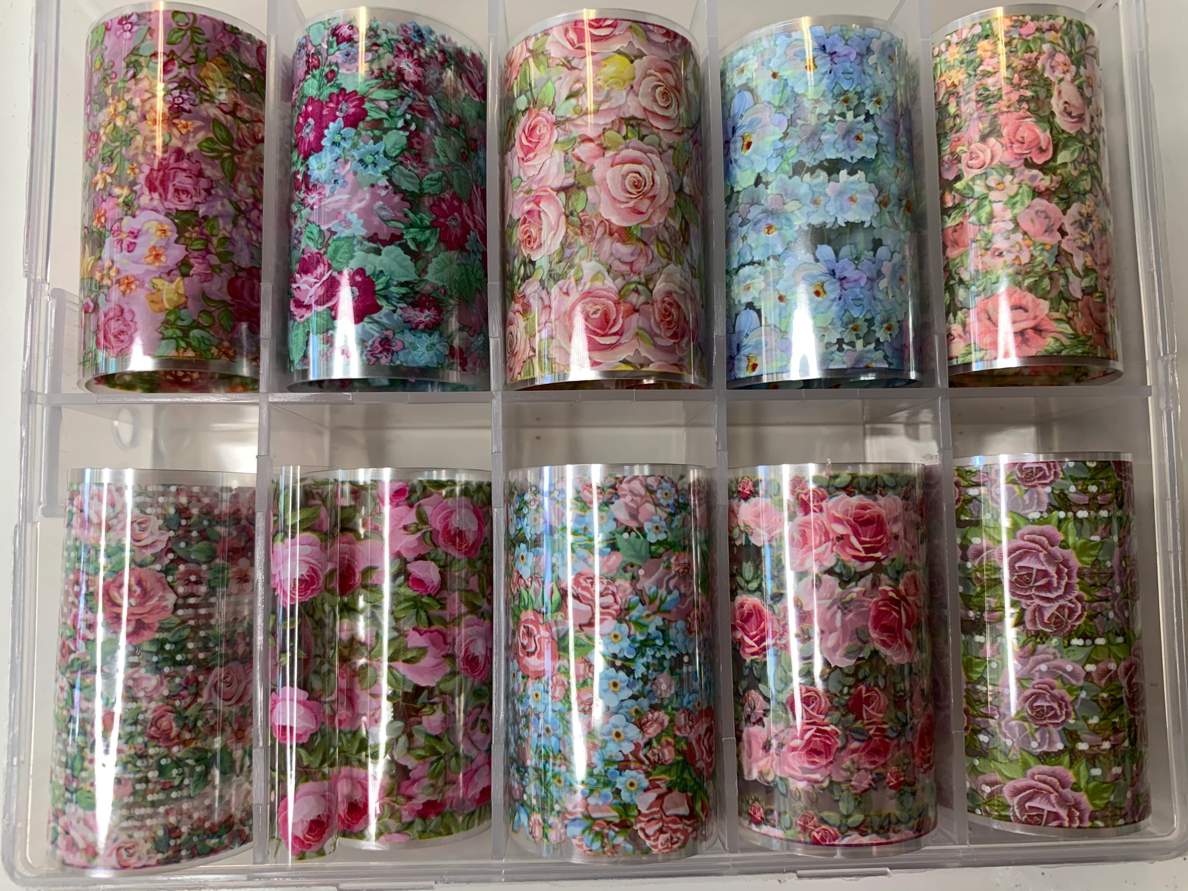 Spring Flower transfer foils collection - Foils for Nails Designer - Image 4