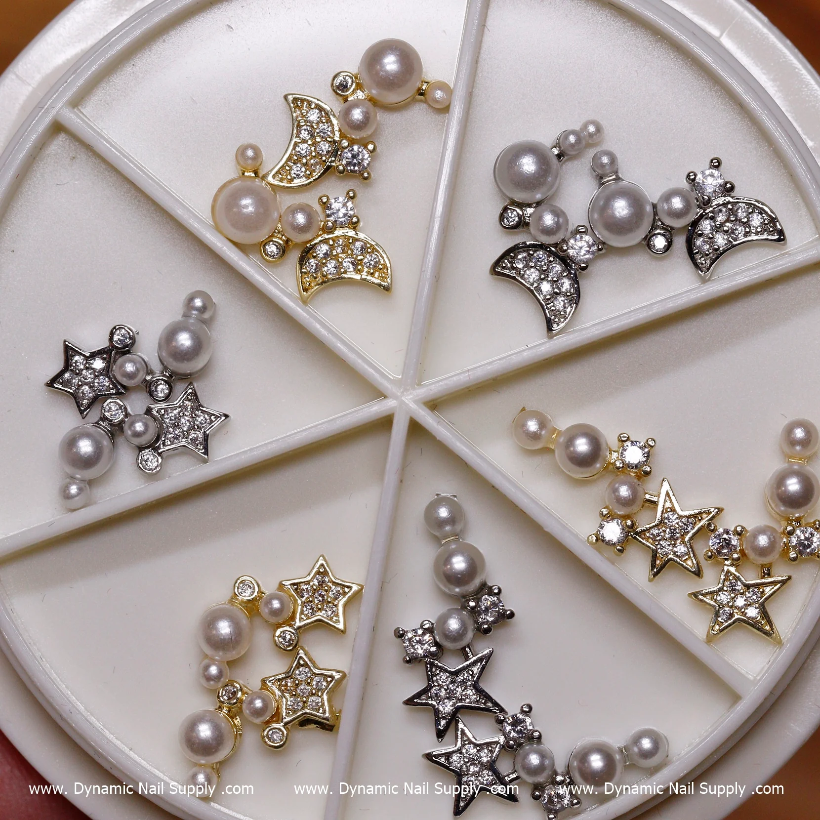 Star and Moon Charms for Nails art design - Image 2