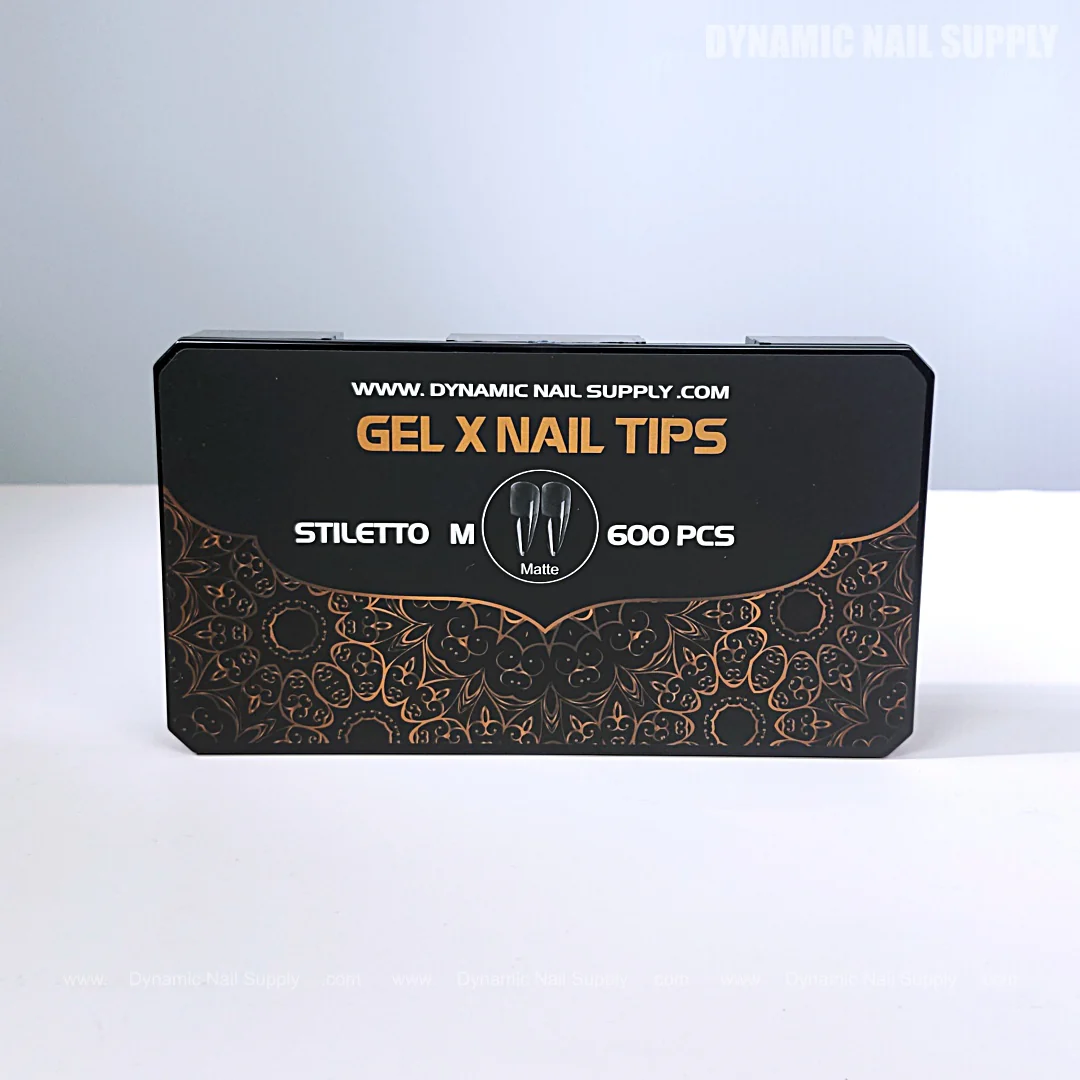 [Stiletto M] Full Cover Soft-Gel Nail Tips - 600 pcs