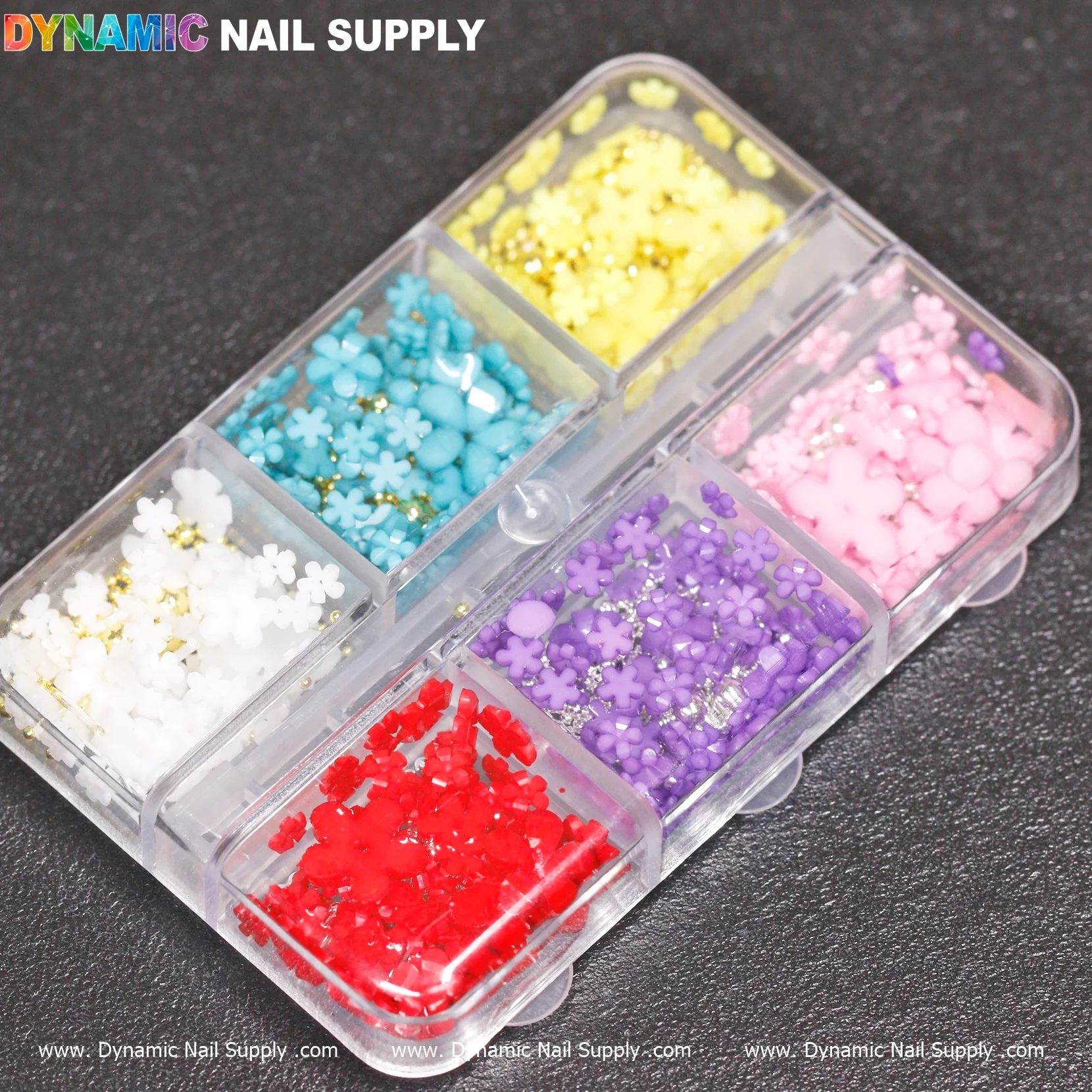 (Summer) 3D resin Flowers for Nails Art design - Image 2