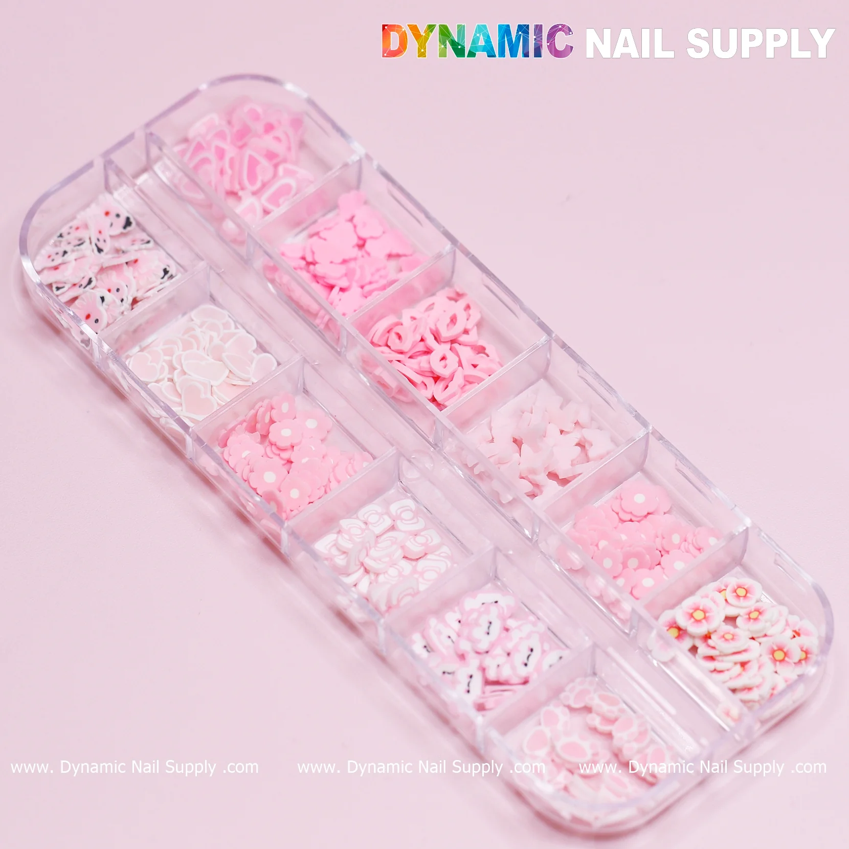 Super Cute Pastel Pink Sequins for Valentines Nails design (Use for Encapsulation) - Image 2