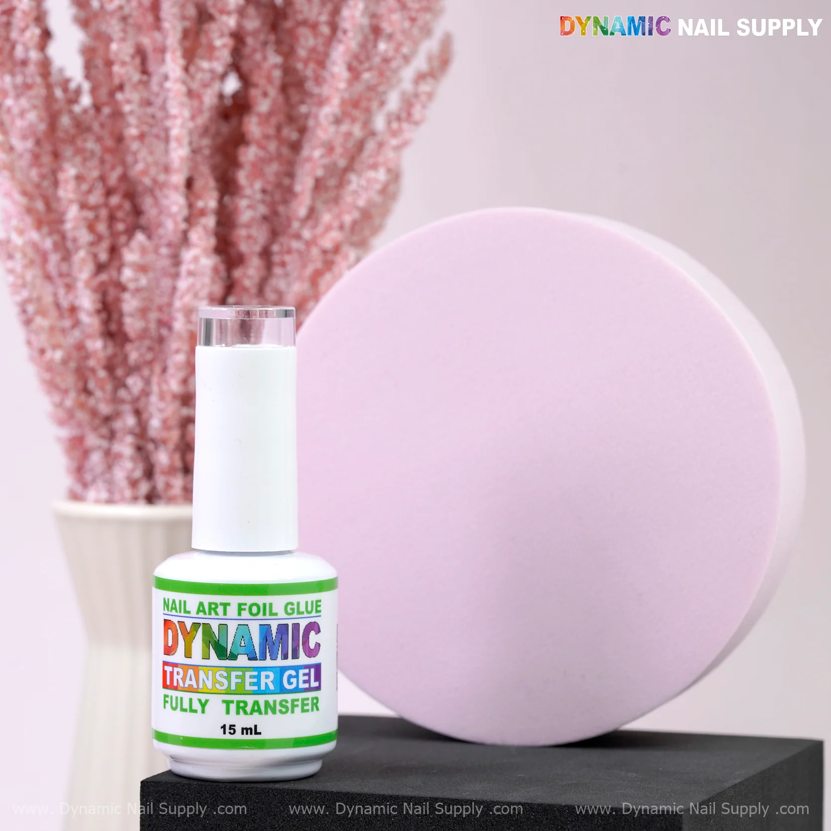 Dynamic Foil Glue Gel - Fully transfer - Professional Transfer Gel for Nail Foils - Image 3