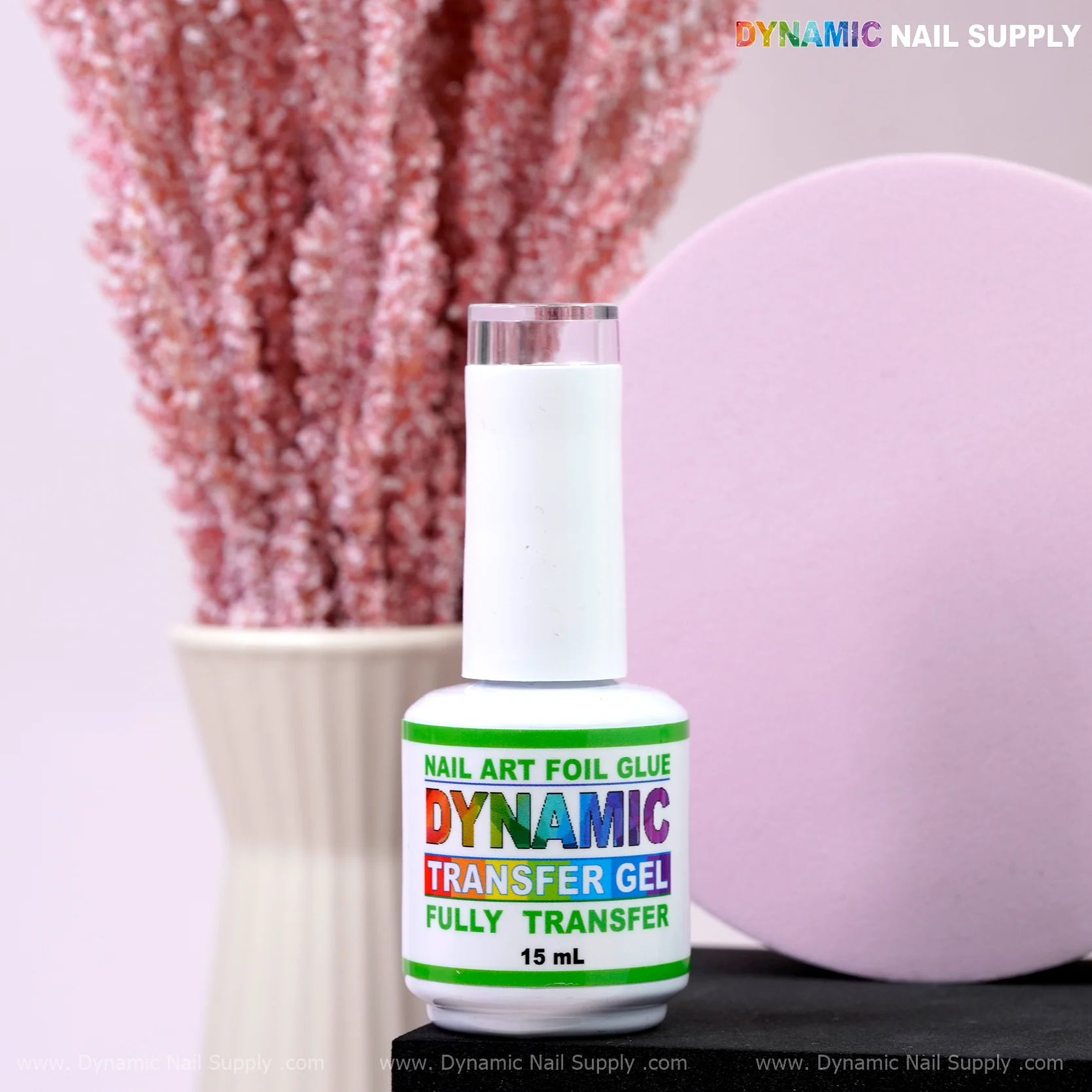 Dynamic Foil Glue Gel - Fully transfer - Professional Transfer Gel for Nail Foils - Image 4