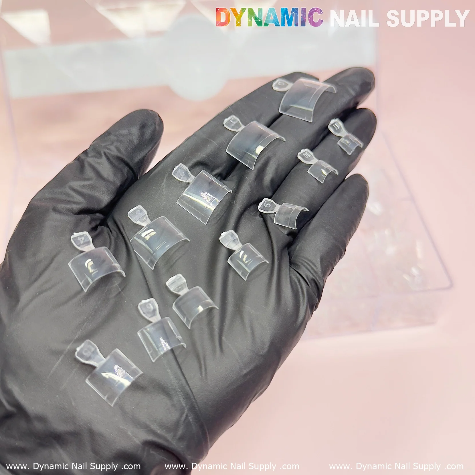 Short Square Toe Nail Tips includes 12 Sizes for Toes Nails Extension - Image 10