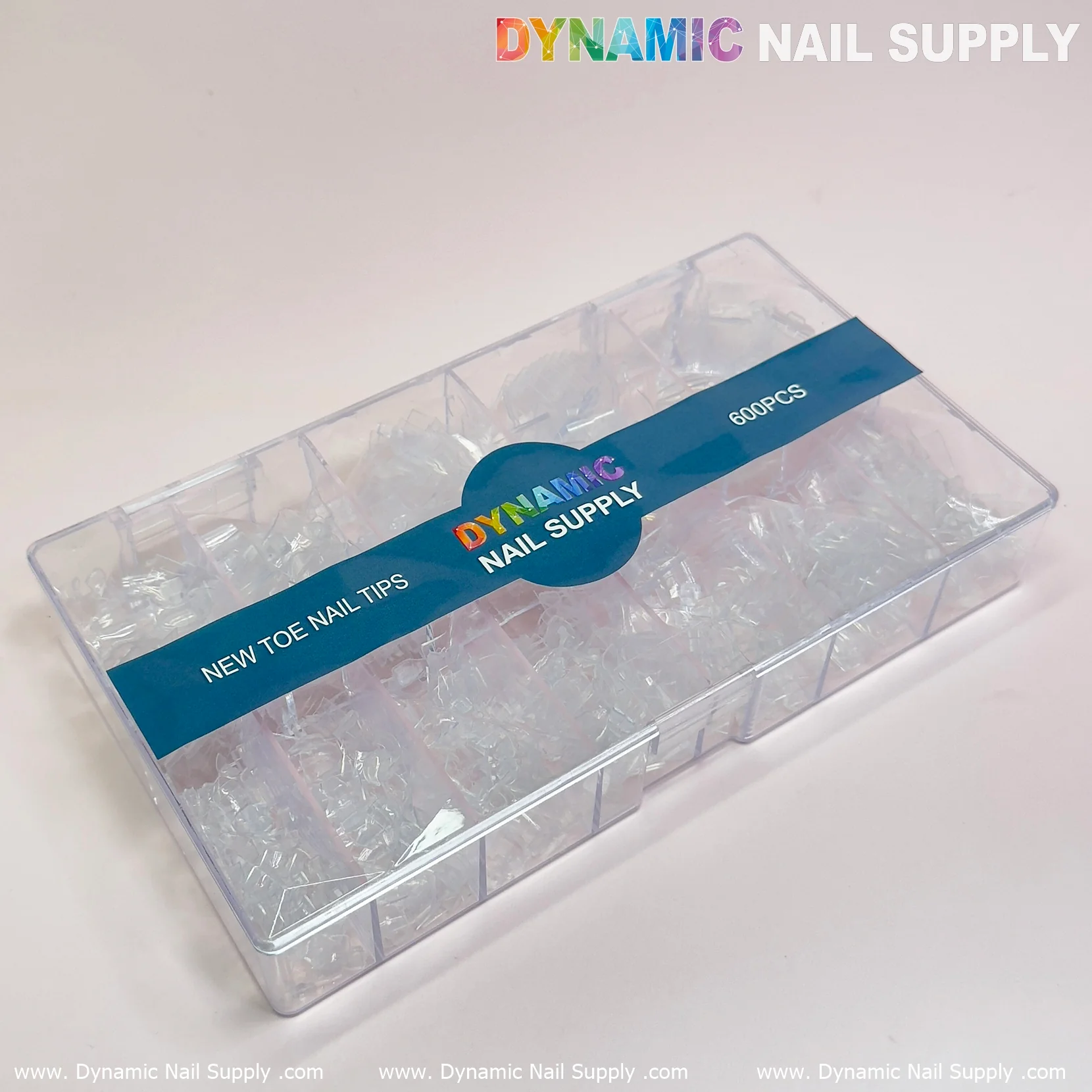 Short Square Toe Nail Tips includes 12 Sizes for Toes Nails Extension - Image 6
