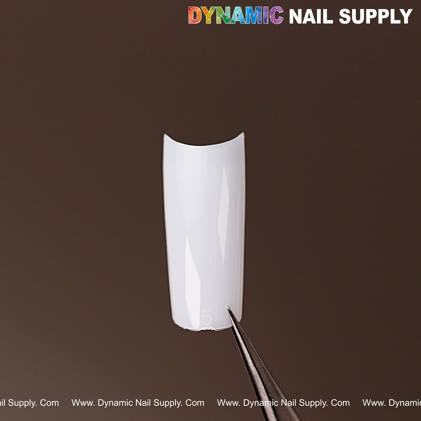 Ultra Thin French Tips - Natural White Color - Half Cover - 550pcs - 11 Sizes - Image 3