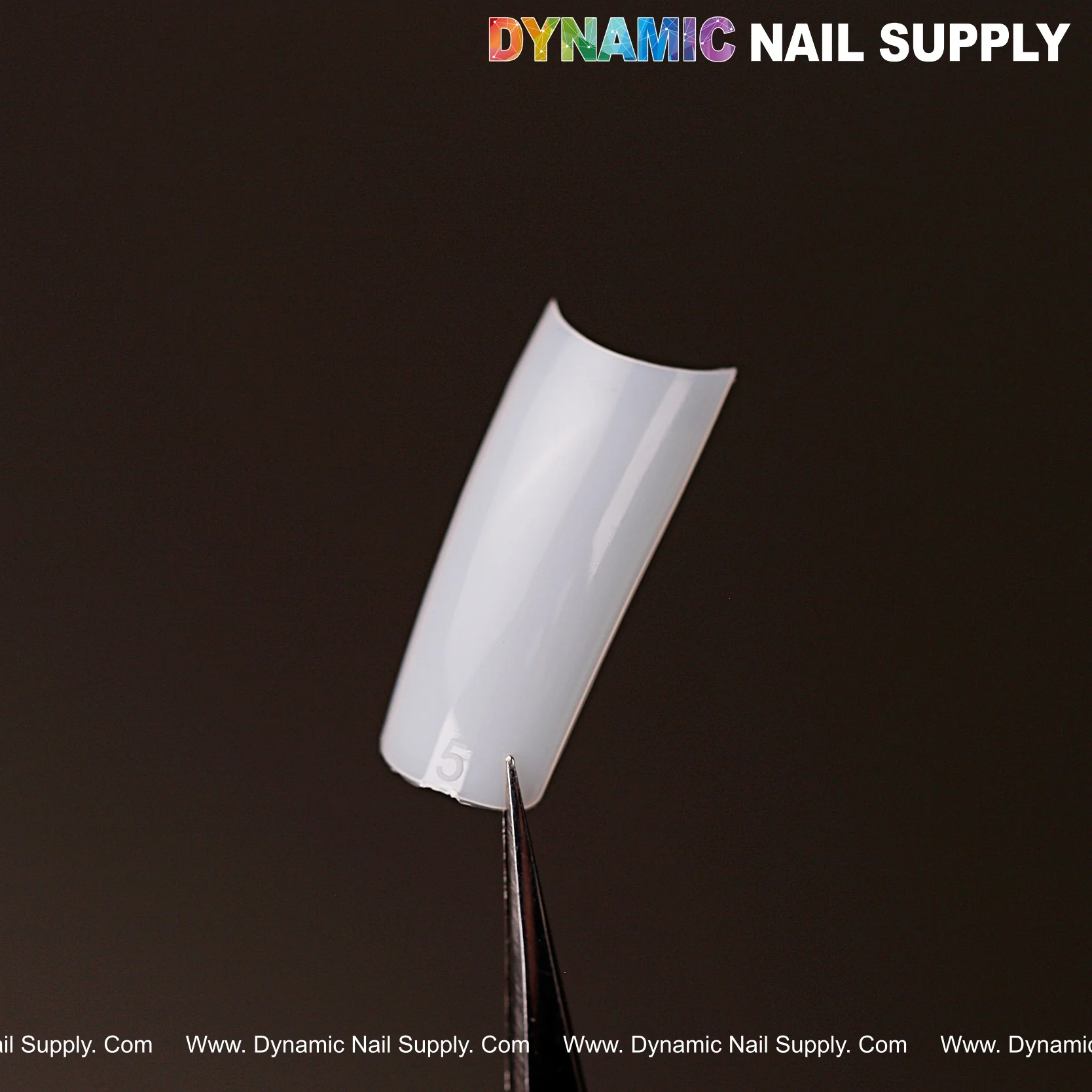 Ultra Thin French Tips - Natural White Color - Half Cover - 550pcs - 11 Sizes - Image 4